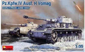 Pz.Kpfw.IV Ausf. H Vomag. EARLY PROD. JUNE 1943