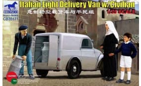 Italian Light Delivery Van w/Civilian
