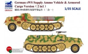 German SWS Supply Ammo Vehicle & Armored Cargo Version (2in1)