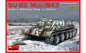 СУ-85 мод. 1943 г. (интерьер + экипаж) 