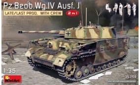 Pz.Beob.Wg.IV Ausf. J Late/Last Prod. 2in1 with Crew