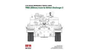 TR60 (650mm) track for British Challenger 2